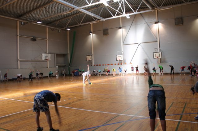 BK Valmiera basketbolisti viesojas skolā